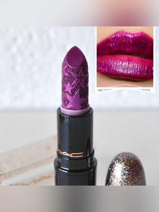 MAC Cosmetics Other - MAC Cosmetics Kiss Of Stars Lipstick *STARSTRUCK* Berry Purple Limited Edition